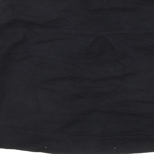 Wallis Womens Black Round Neck Viscose Cardigan Jumper Size S