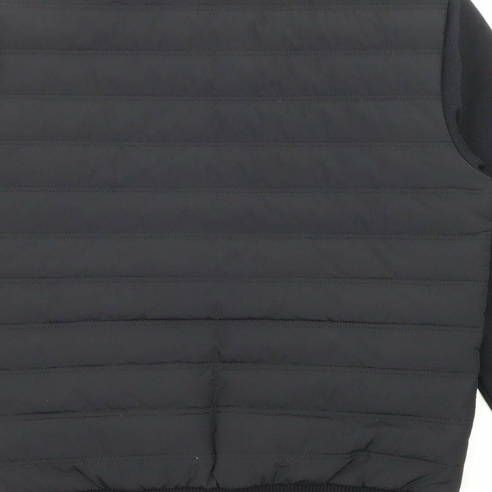 Autograph Mens Black Jacket Size S Zip - Pockets