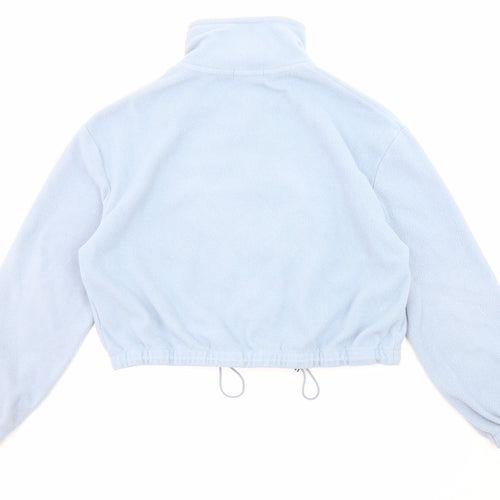 Brave Soul Womens Blue Jacket Size XS Zip