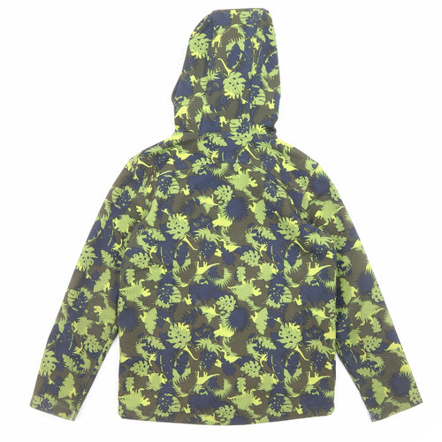 Mountain Warehouse Boys Multicoloured Geometric Jacket Size 5-6 Years Zip - Dinosaur Print