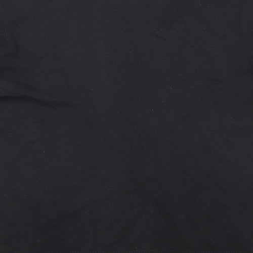 Bonmarché Womens Black V-Neck Viscose Pullover Jumper Size M