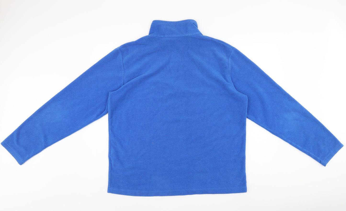 Regatta Mens Blue Polyester Pullover Sweatshirt Size XL - Quarter-Zip