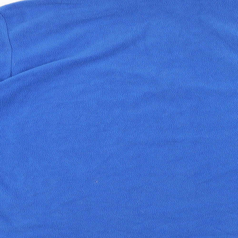 Regatta Mens Blue Polyester Pullover Sweatshirt Size XL - Quarter-Zip