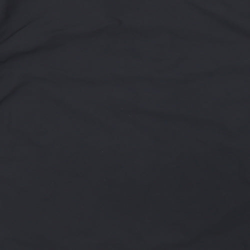 Ashworth Womens Black Polyester Pullover Sweatshirt Size S Zip