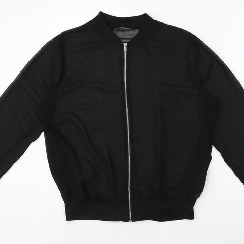 Cameo Rose Womens Black Jacket Size 12 Zip