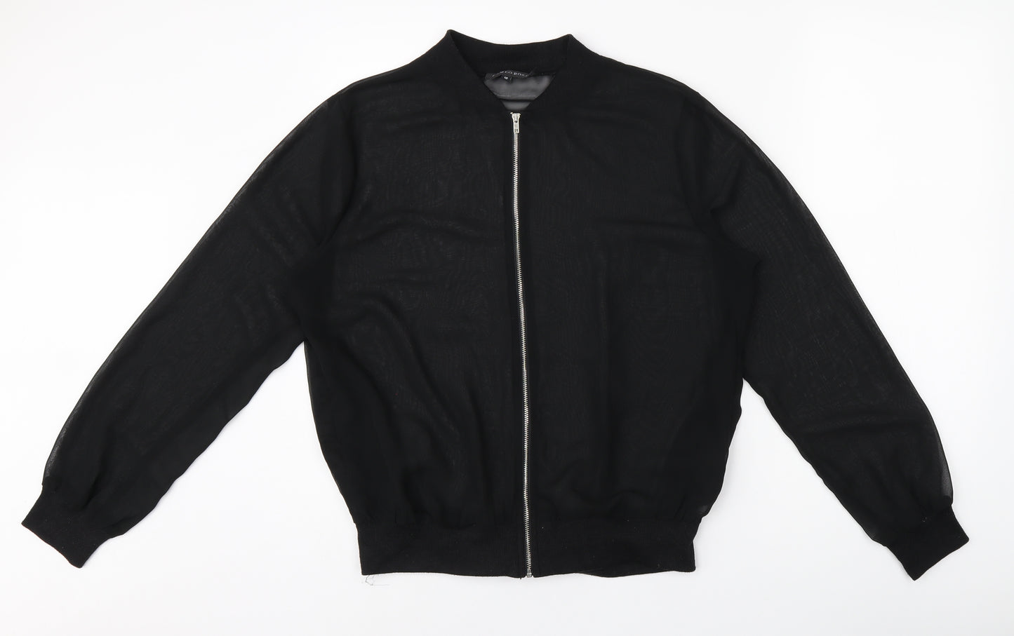Cameo Rose Womens Black Jacket Size 12 Zip