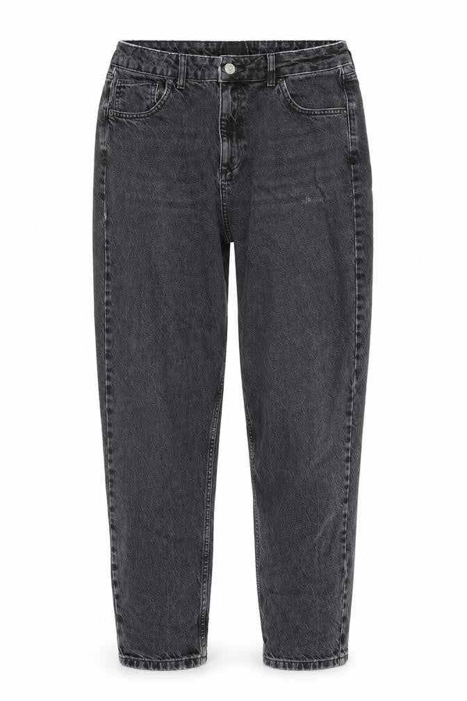 BDG Womens Grey Cotton Mom Jeans Size 32 in L32 in Regular Zip