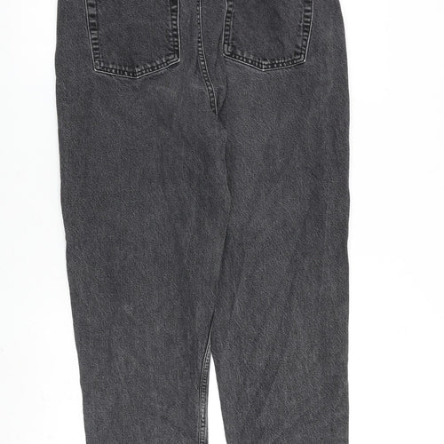 BDG Womens Grey Cotton Mom Jeans Size 32 in L32 in Regular Zip