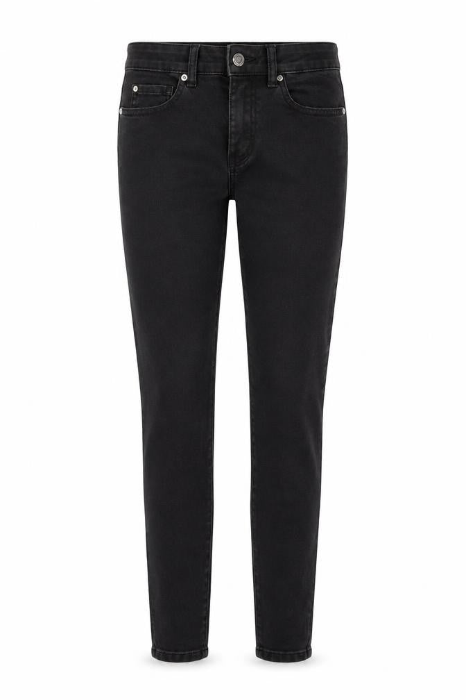 Denim & Co. Womens Grey Cotton Skinny Jeans Size 10 L25 in Regular Button