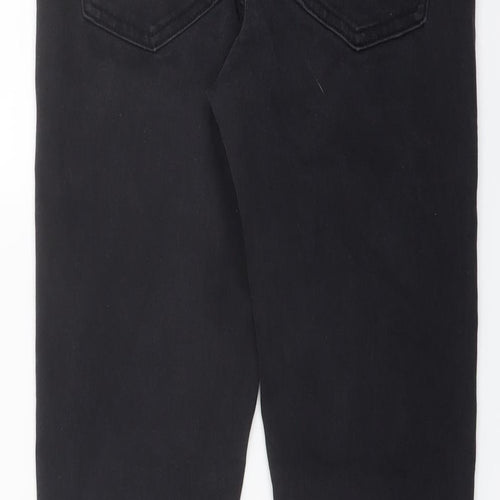 Denim & Co. Womens Grey Cotton Skinny Jeans Size 10 L25 in Regular Button