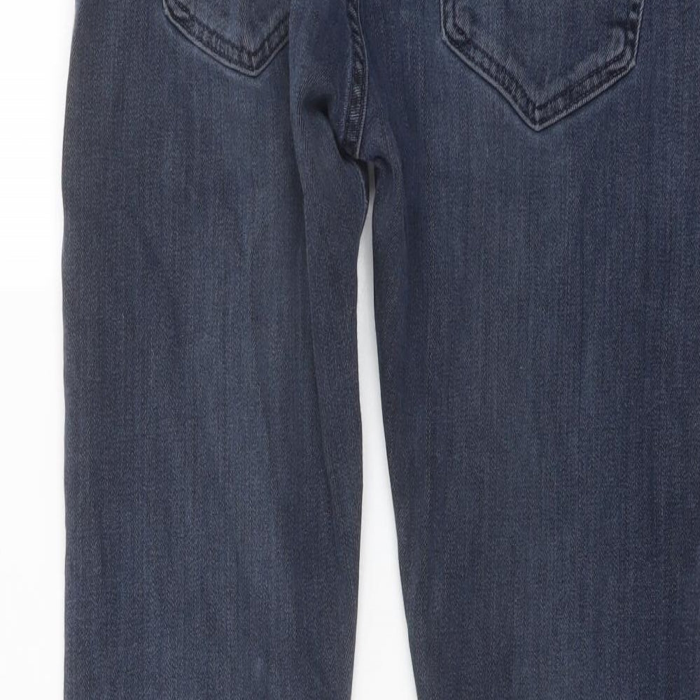 Levi's Mens Blue Cotton Skinny Jeans Size 32 in L30 in Regular Button