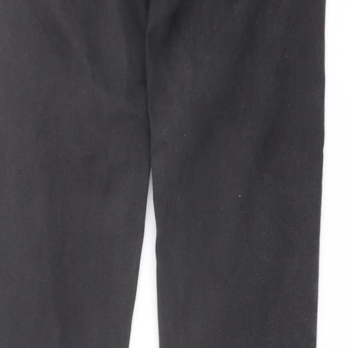 H&M Womens Grey Cotton Skinny Jeans Size 28 in L31 in Regular Button