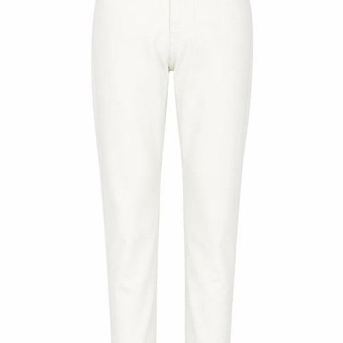 Denim & Co. Womens Ivory Cotton Skinny Jeans Size 10 L23 in Regular Button