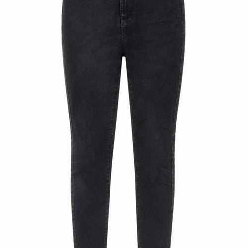 Denim & Co. Womens Grey Cotton Skinny Jeans Size 12 L27 in Regular Button