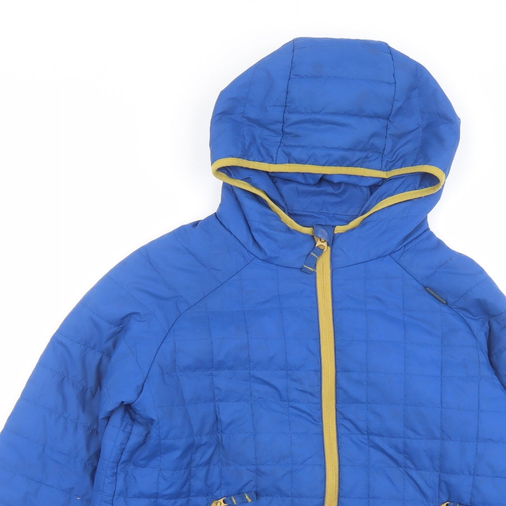 Craghoppers Boys Blue Jacket Size 13 Years Zip