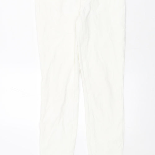 Uniqlo Womens Ivory Cotton Jegging Jeans Size XS L27.5 in Regular