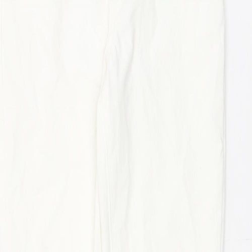 Uniqlo Womens Ivory Cotton Jegging Jeans Size XS L27.5 in Regular