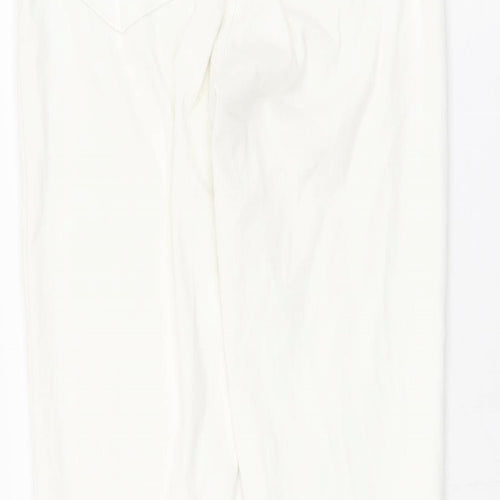 Uniqlo Womens Ivory Cotton Jegging Jeans Size XS L27.5 in Regular