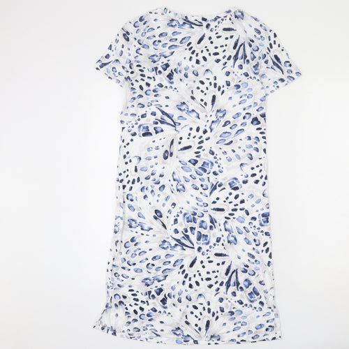 Marks and Spencer Womens Multicoloured Geometric Cotton Top Dress Size XS