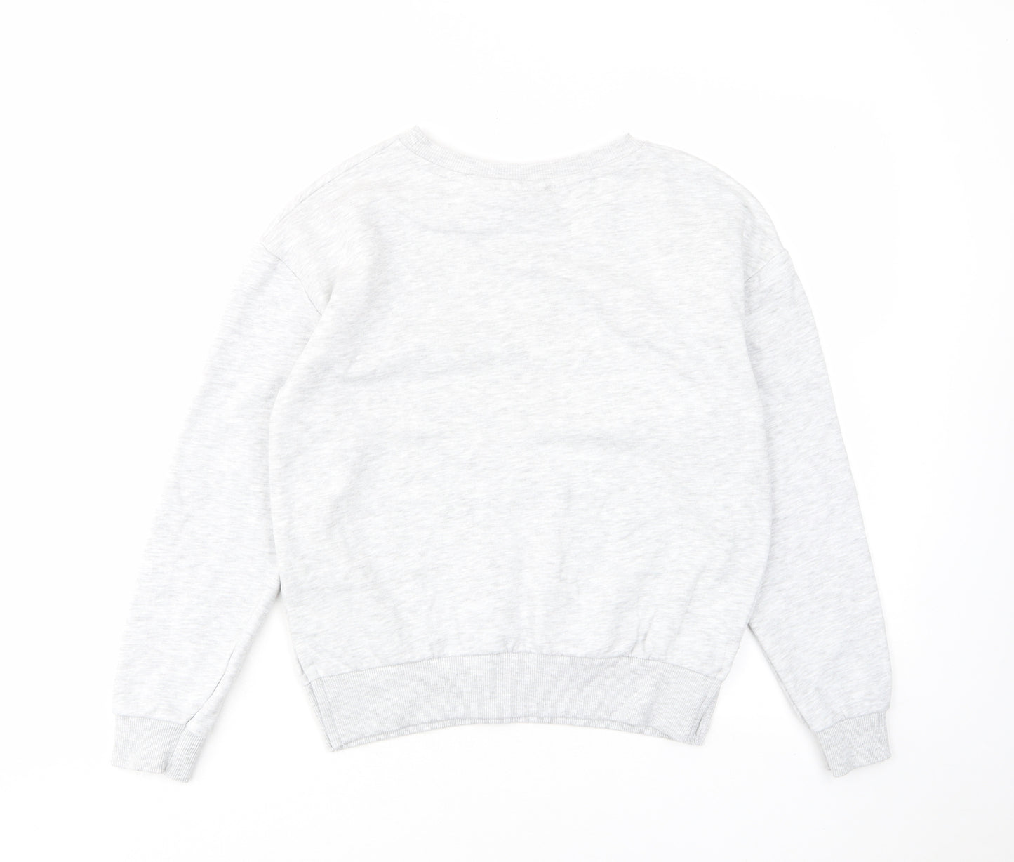 NBA Girls Grey Cotton Pullover Sweatshirt Size 11-12 Years Pullover - Chicago