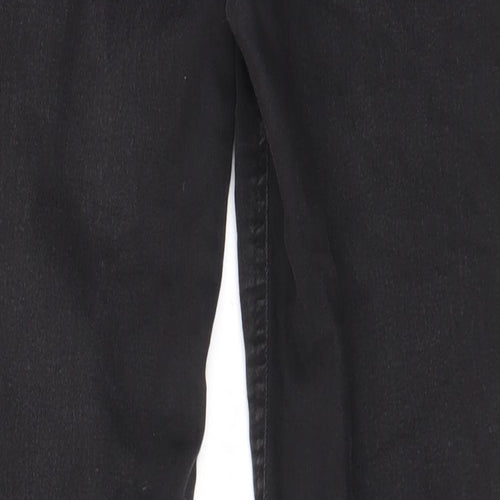 TU Womens Grey Cotton Skinny Jeans Size 12 L30 in Regular - Elastic waist