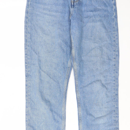 BDG Womens Blue Cotton Straight Jeans Size 26 in L30 in Regular Zip - Pockets, Belt Loops