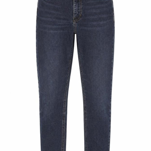 Topshop Womens Blue Cotton Skinny Jeans Size 28 in L30 in Regular Zip - Pockets, Belt Loops