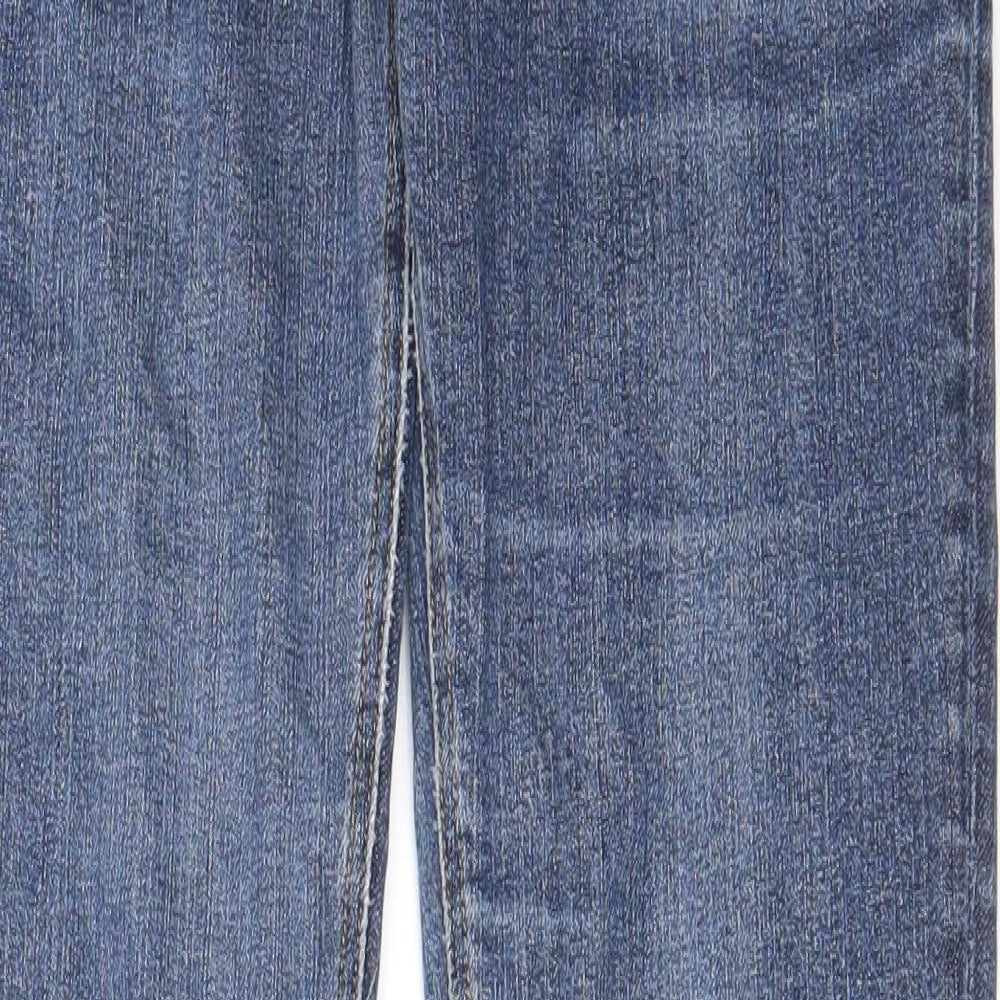 Firetrap Womens Blue Cotton Bootcut Jeans Size 31 in L34 in Regular Zip - Pockets, Belt Loops