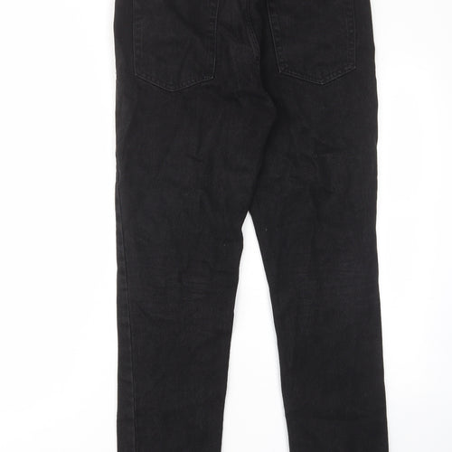 BDG Womens Black Cotton Straight Jeans Size 28 in L32 in Regular Zip - Pockets, Belt Loops