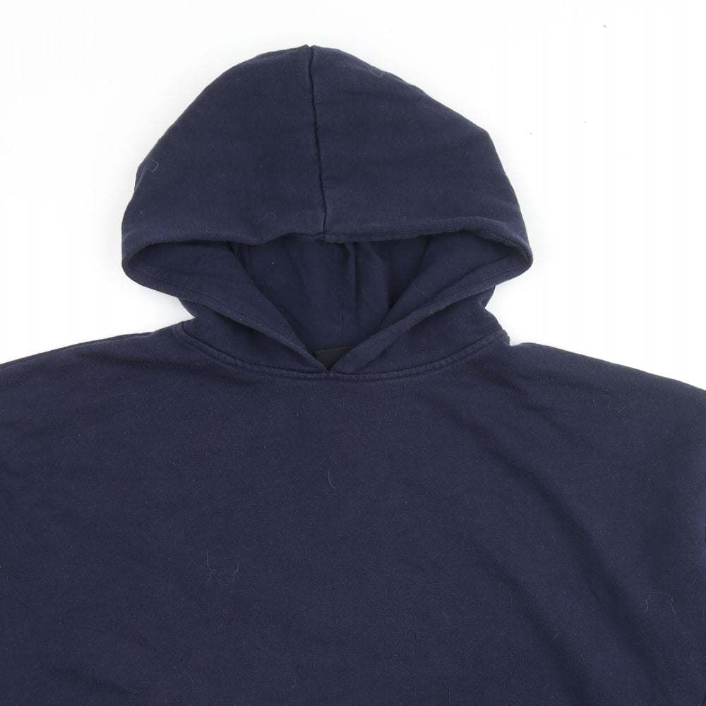 Tokyo Angel Womens Blue Cotton Pullover Hoodie Size 18 Pullover