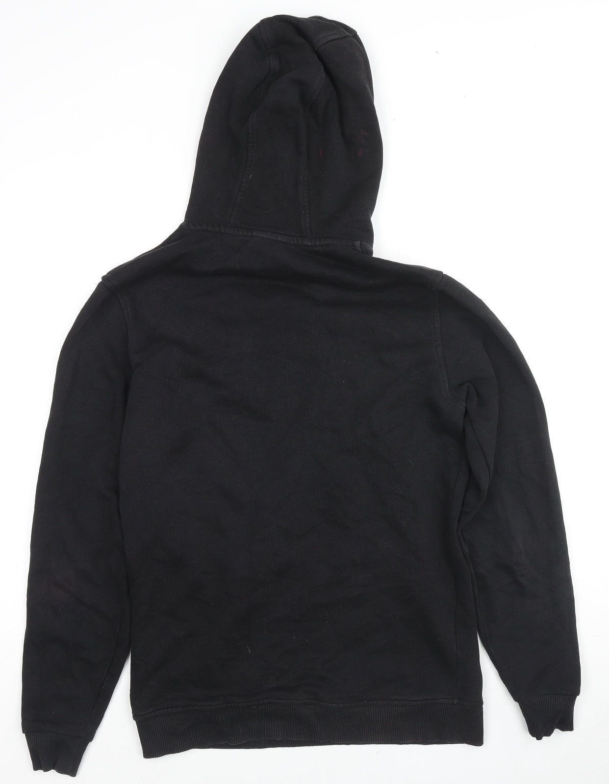 Alessandro Zavetti Womens Black Cotton Pullover Hoodie Size M Pullover - Egyptian Detail