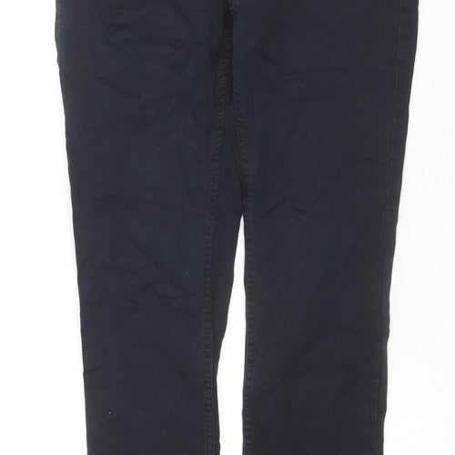 H&M Womens Black Cotton Skinny Jeans Size 10 L27 in Regular