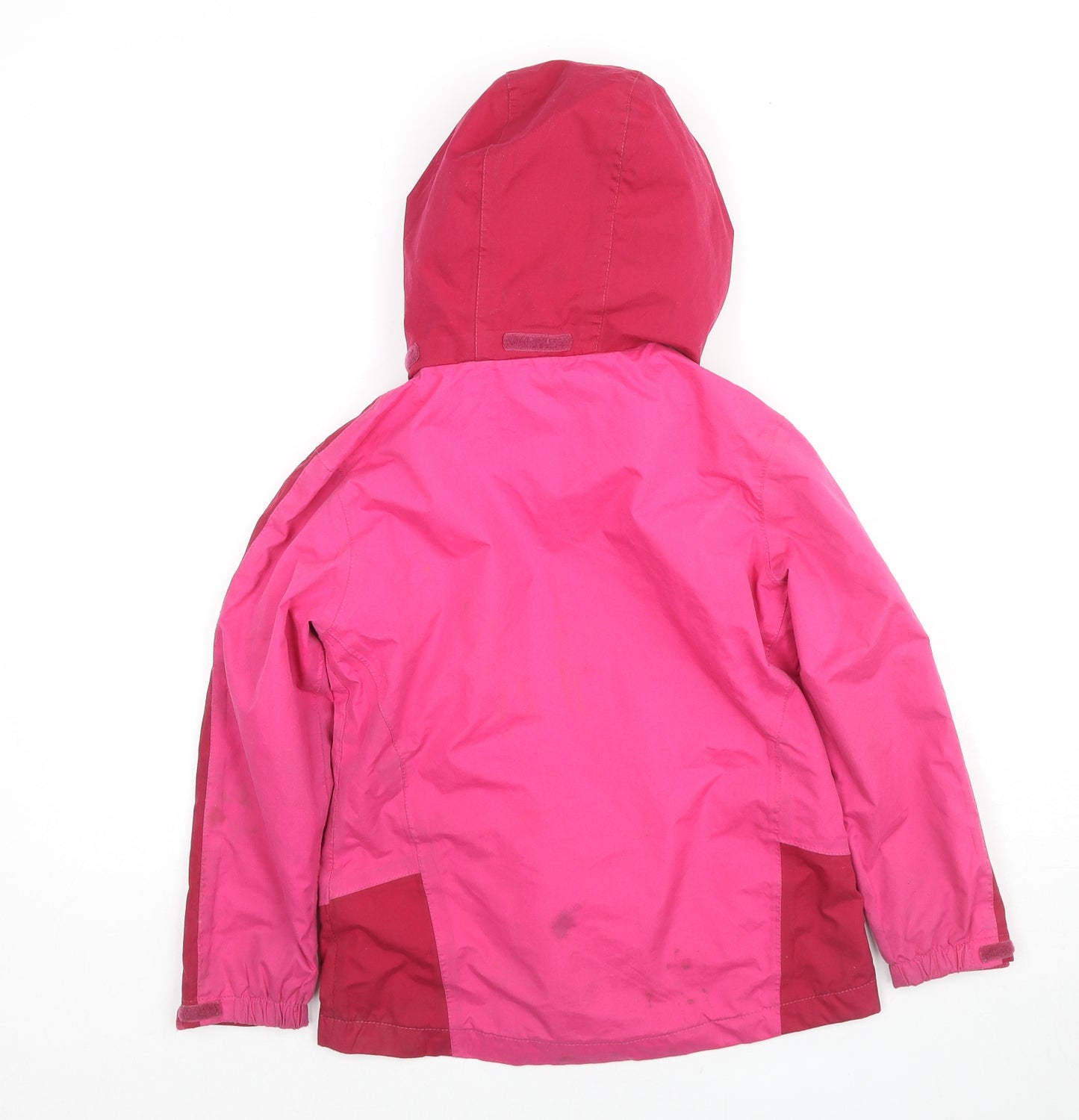 Peter Storm Girls Pink Jacket Size 7-8 Years Zip