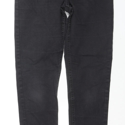 Marks and Spencer Womens Black Cotton Jegging Jeans Size 10 L30 in Regular