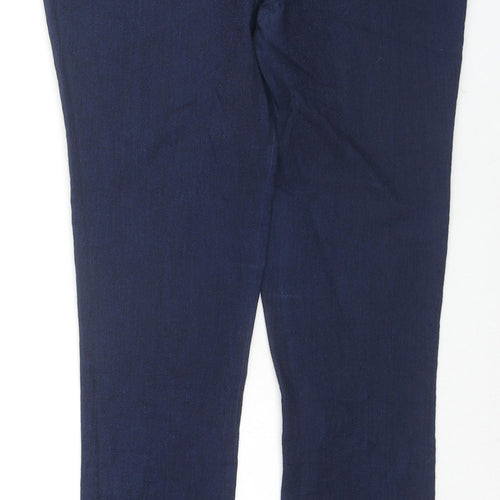 Denim & Co. Womens Blue Cotton Jegging Jeans Size 10 L26 in Regular