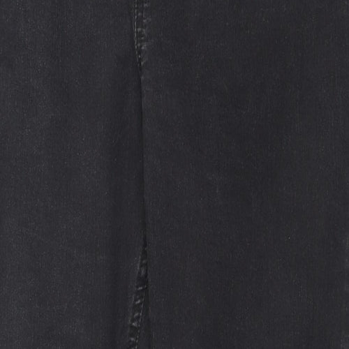 TU Womens Black Cotton Jegging Jeans Size 18 L28 in Regular