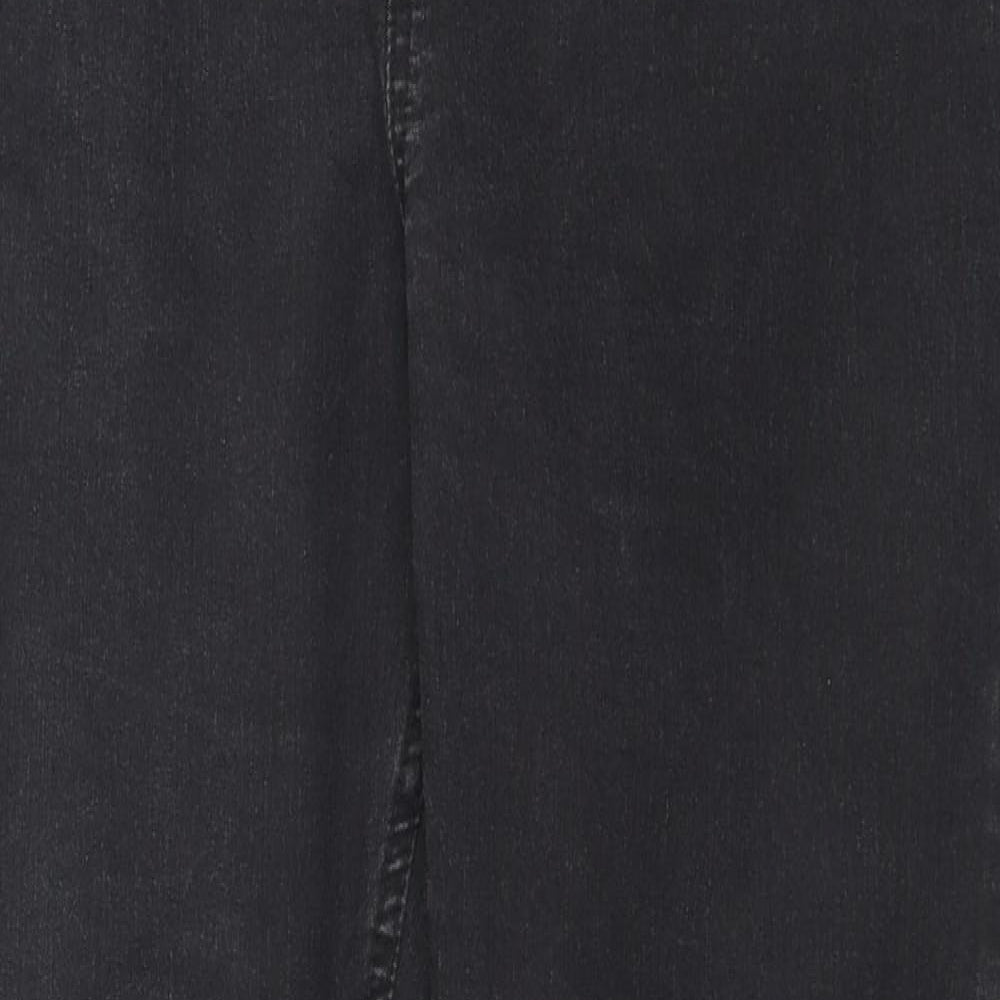 TU Womens Black Cotton Jegging Jeans Size 18 L28 in Regular