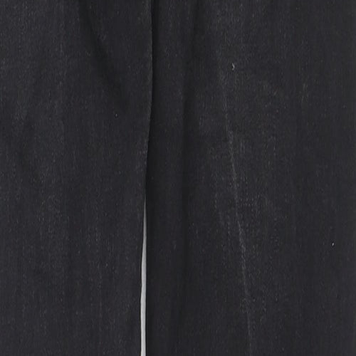 Zenzo Mens Black Cotton Skinny Jeans Size 30 in L31 in Regular Zip