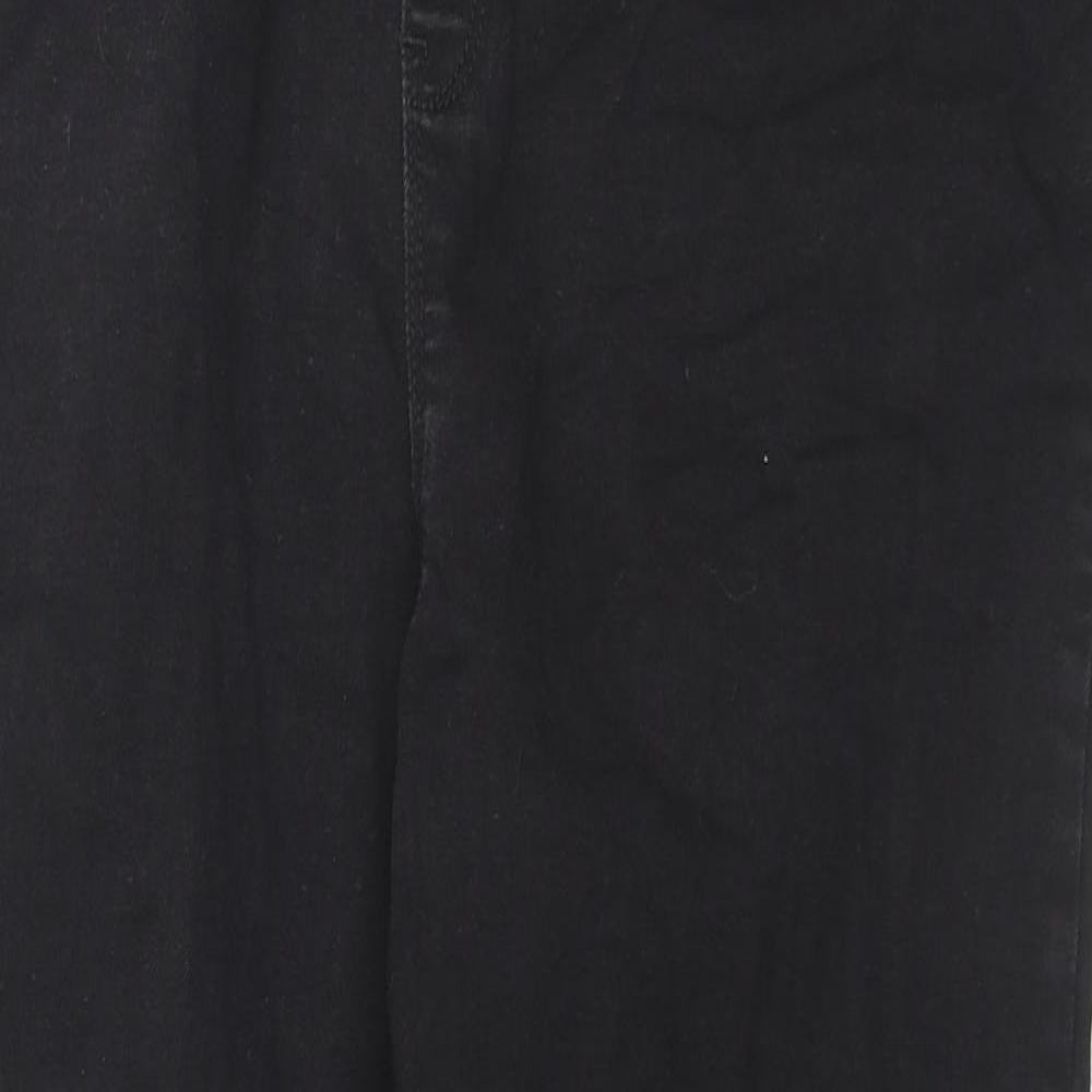 George Womens Black Cotton Jegging Jeans Size 18 L26 in Regular