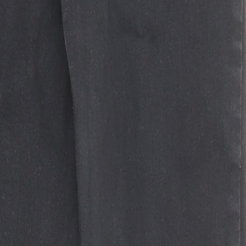 Topshop Womens Black Cotton Skinny Jeans Size 26 in L32 in Regular Zip - Pockets