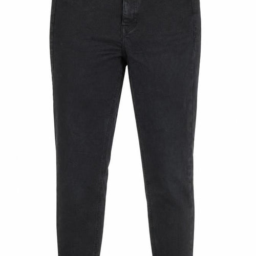 Topshop Womens Black Cotton Skinny Jeans Size 28 in L30 in Regular Zip - Pockets