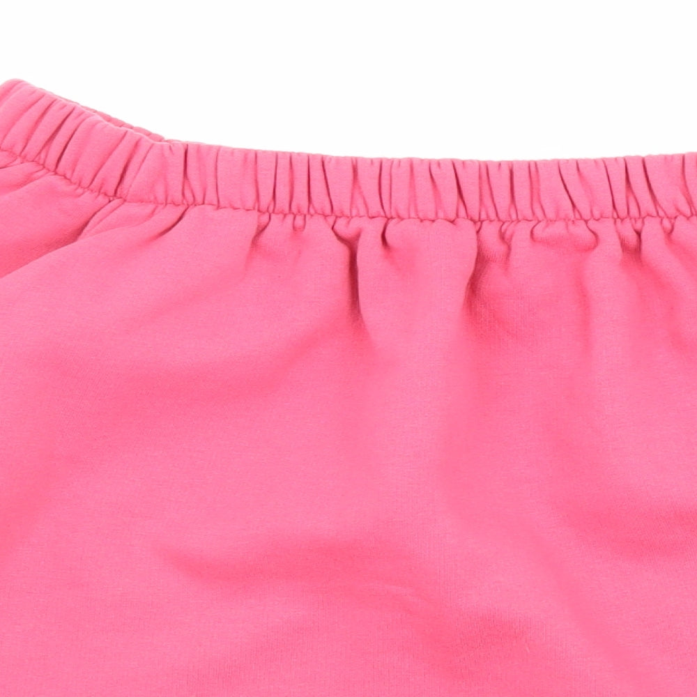 Very Womens Pink Cotton Pullover Sweatshirt Size 12 Pullover