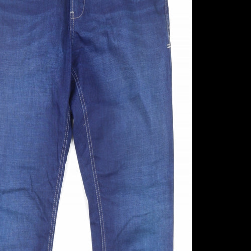 Mish Mash Mens Blue Cotton Straight Jeans Size 34 in L29 in Regular Zip - Pockets