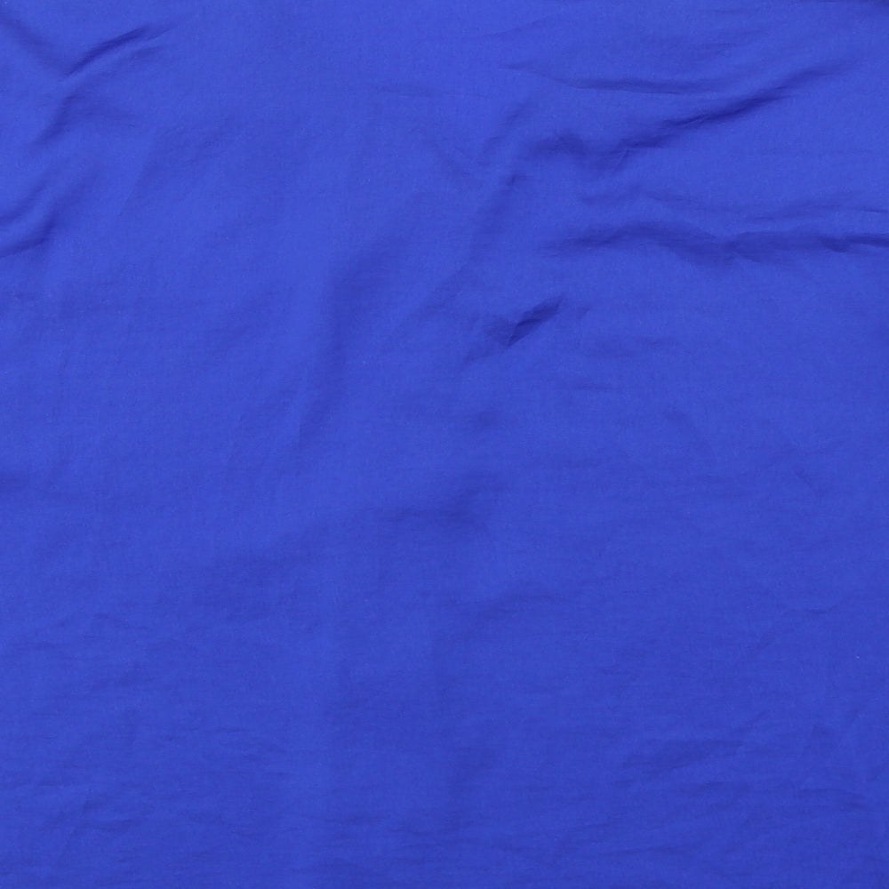 Marks and Spencer Womens Blue Polyester Basic Blouse Size 20 Collared