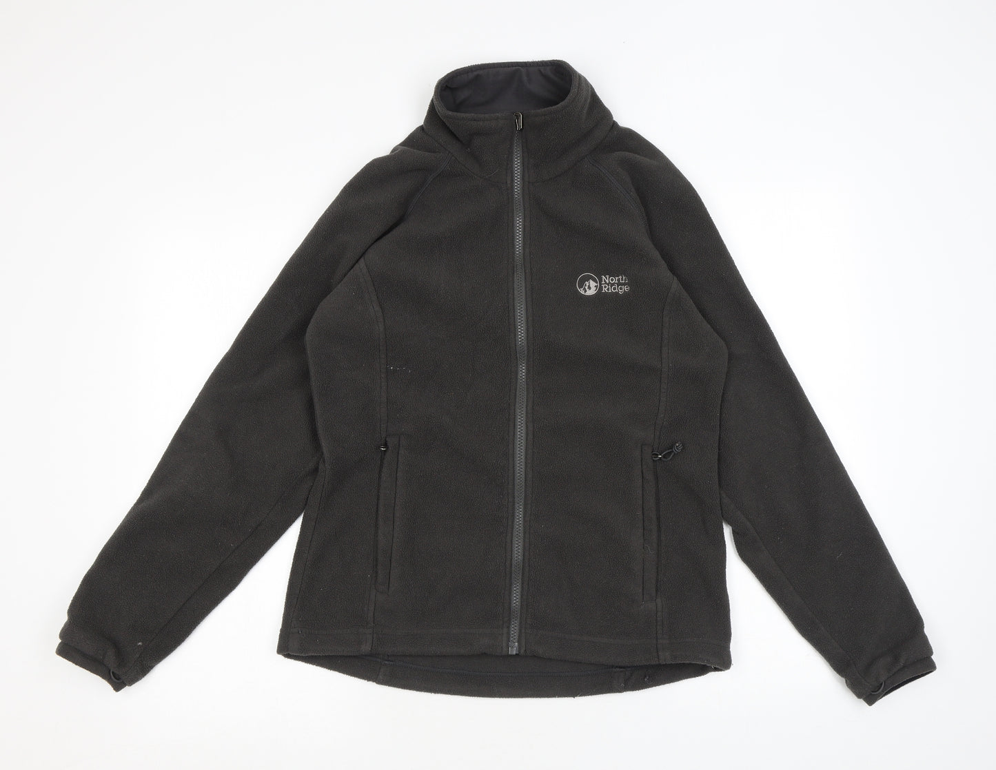 North Ridge Womens Grey Jacket Size 12 Zip