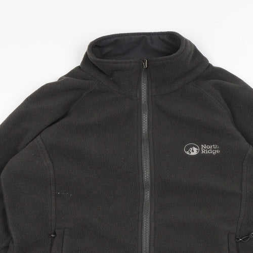 North Ridge Womens Grey Jacket Size 12 Zip