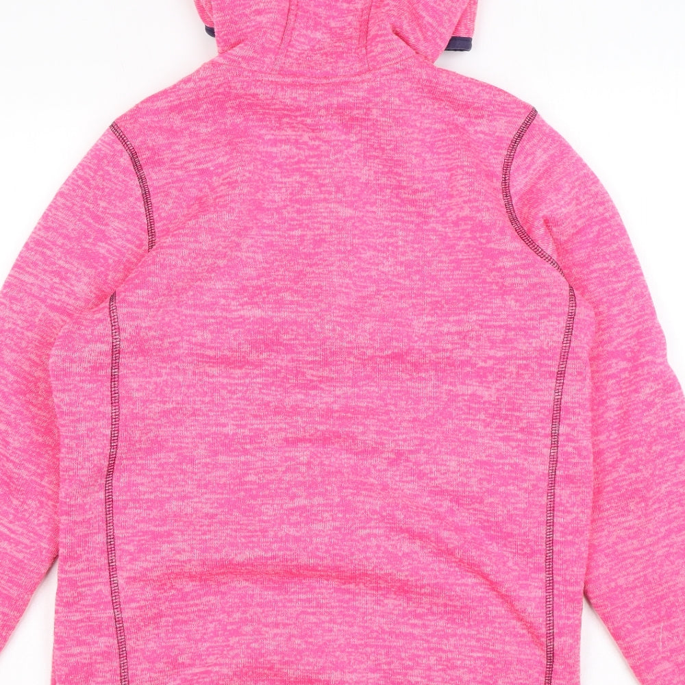 YFK Girls Pink Jacket Size 12 Years Zip