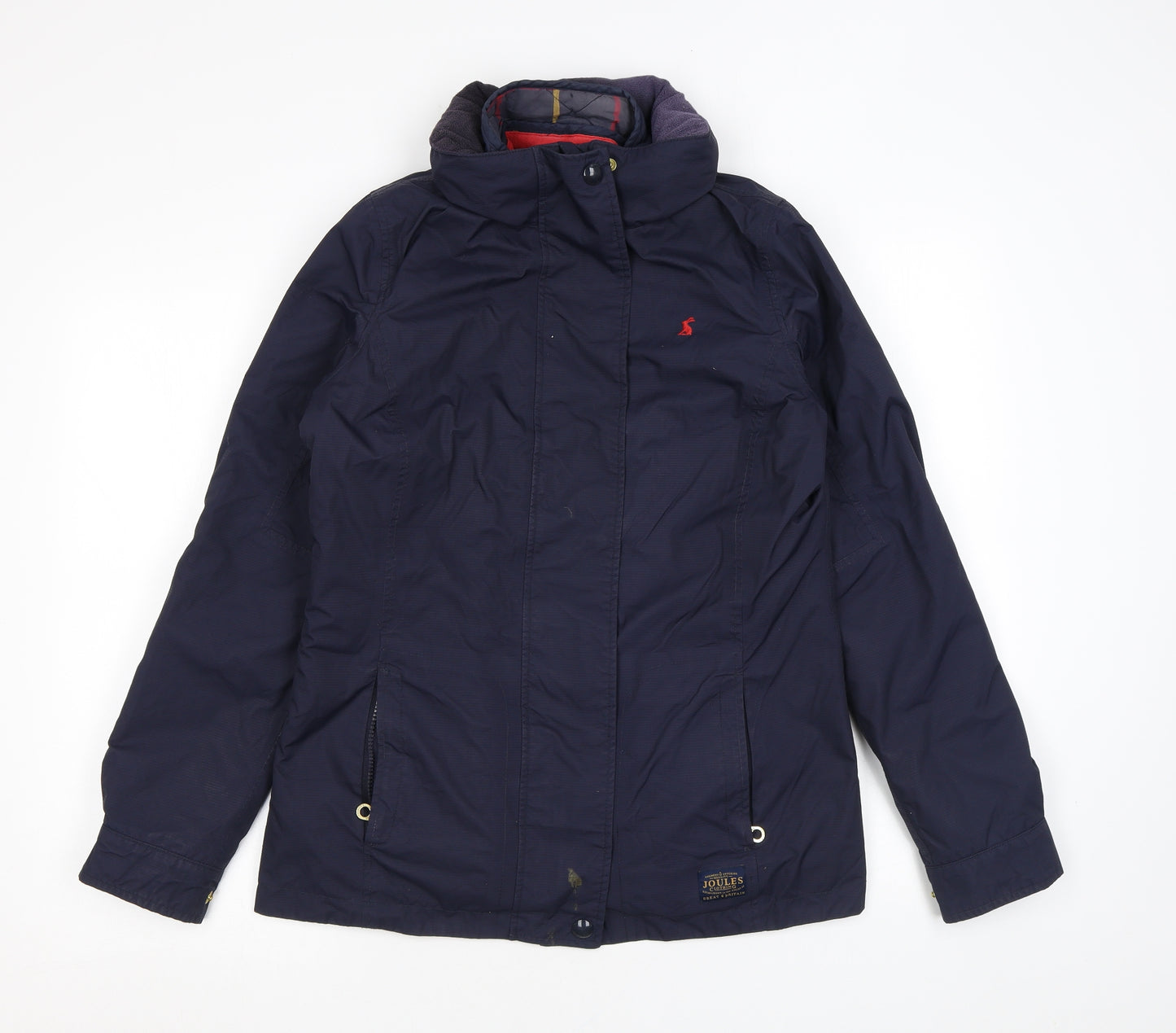 Joules Womens Blue Anorak Jacket Size 8 Zip