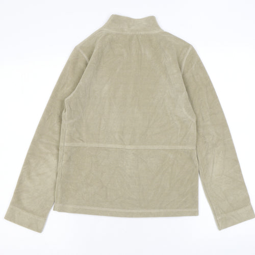Per Una Womens Beige Jacket Size 10 Zip