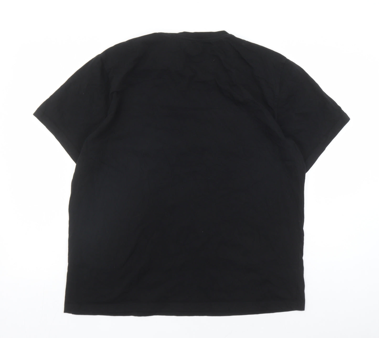 Star Wars Mens Black Cotton T-Shirt Size XL Round Neck - The Cantina Band